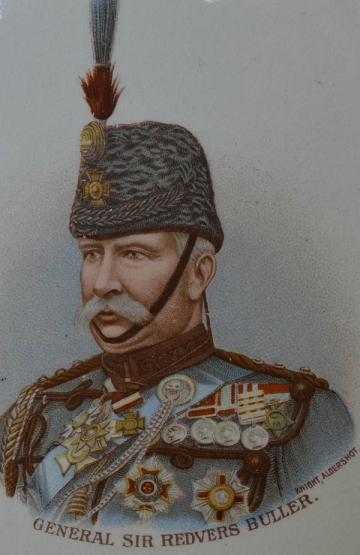 LATE VICTORIAN ENGLISH WALL PLAQUE OF GENERAL SIR REDVERS HENRY BULLER.