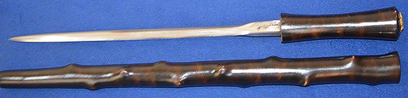 BRITISH WW1 OFFICERS SWAGGER STICK WITH CONCEALED BLADE.