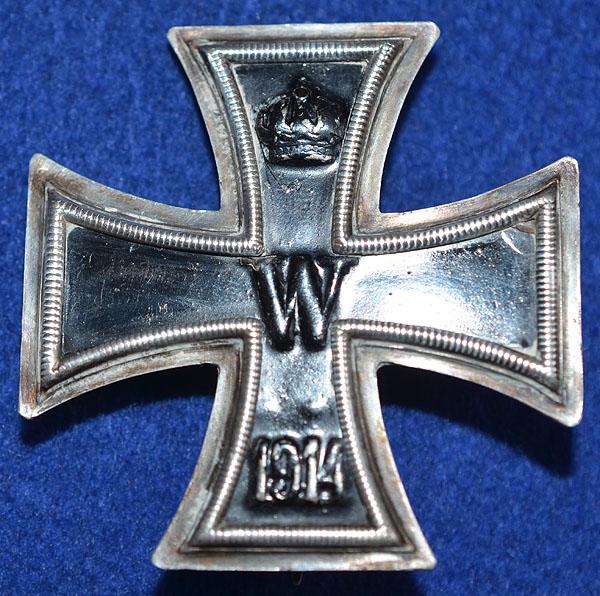 WW1 GERMAN IRON CROSS 1ST CLASS.