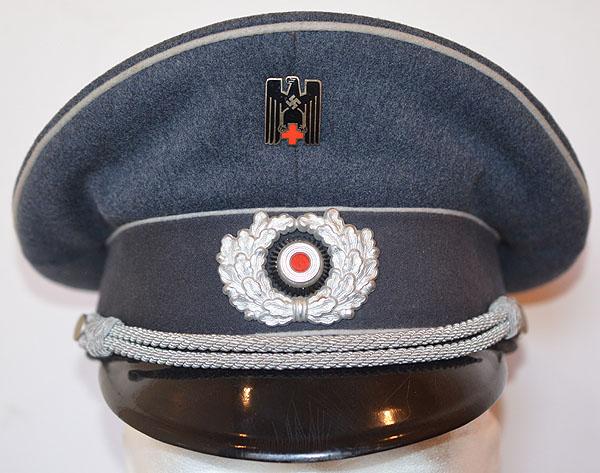 NATIONAL SOCIALIST RED CROSS OFFICERS PEAK CAP.
