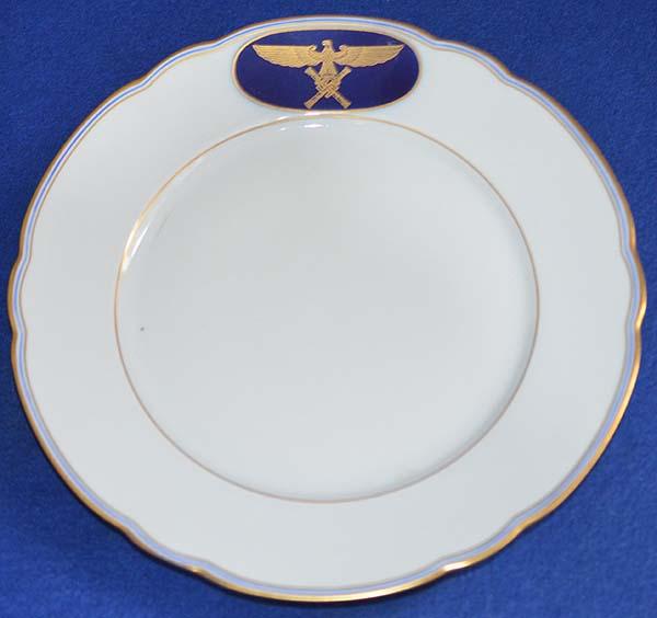 HERMANN GORING PORCELAIN PLATE.