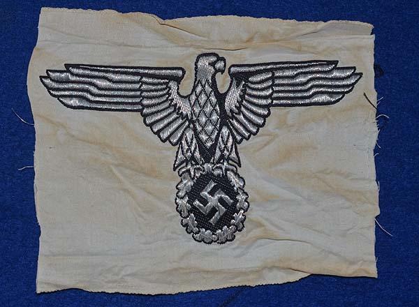 LARGE SS CLOTH EAGLE, UNISSUED MINT CONDITION.
