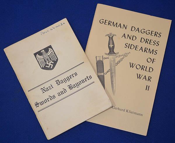PAIR OF 1960'S THIRD REICH DAGGER BOOKS.