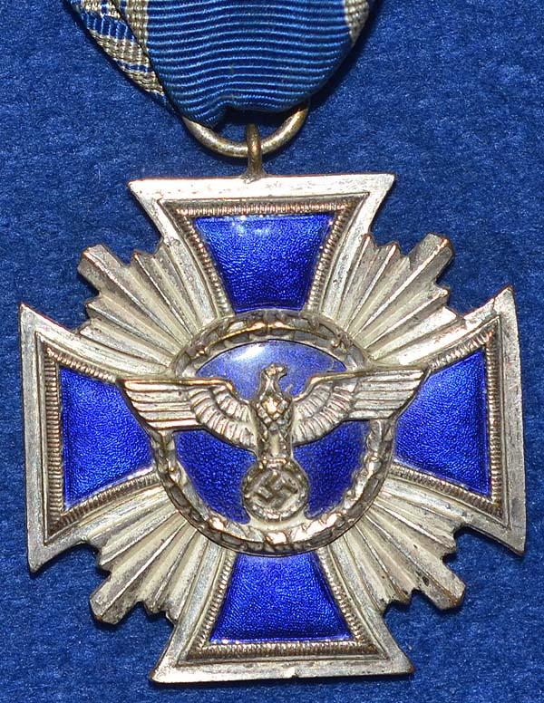 NSDAP 15 YEAR LONG SERVICE CROSS IN SILVER.