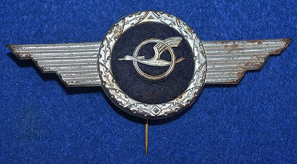 GERMAN LUFTHANSA PILOTS BADGE.