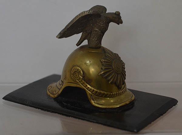 IMPERIAL GERMAN GUARD DU KORPS HELMET.