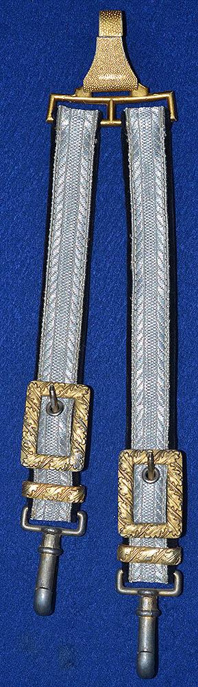 HANGING STRAPS FOR THE THIRD REICH DIPLOMATIC OR GOVERNMENT OFFICIALS DAGGER WITH GOLD FITTINGS FOR A HIGH RANKING OFFICER.