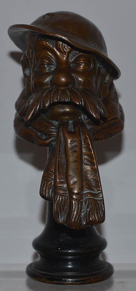 WW1 BRITISH OLD BILL CAR MASCOT.