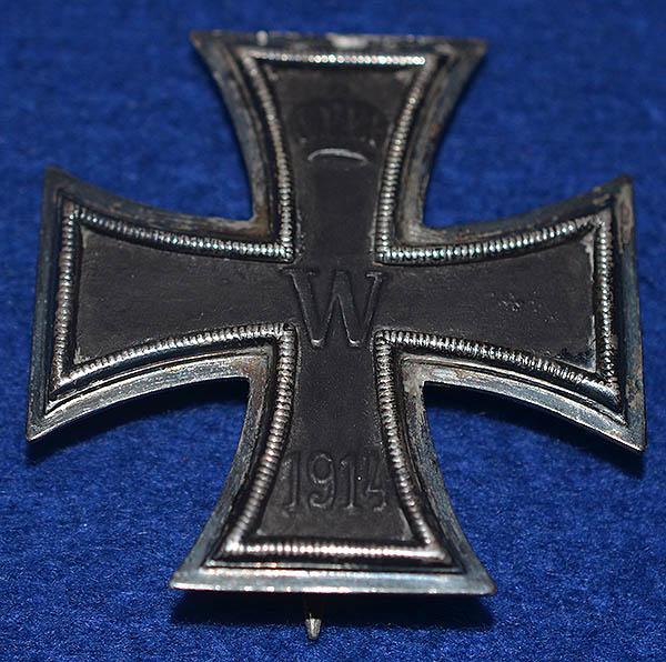 GERMAN WW1 IRON CROSS 1ST CLASS.