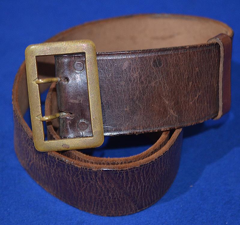 POLITICAL LEADERS BELT AND BUCKLE.