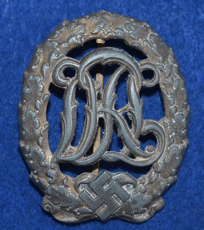 THIRD REICH DRL SPORTS BADGE.