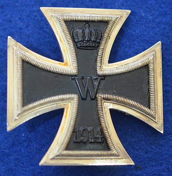 WW1 GERMAN IRON CROSS 1ST CLASS.