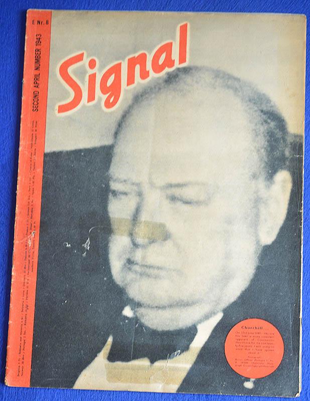 SIGNAL GERMAN PROPAGANDA MAGAZINE, ENGLISH EDITION.
