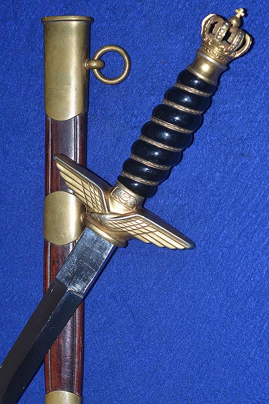 DUTCH AIRFORCE OFFICERS  DAGGER, 1964 MODEL.