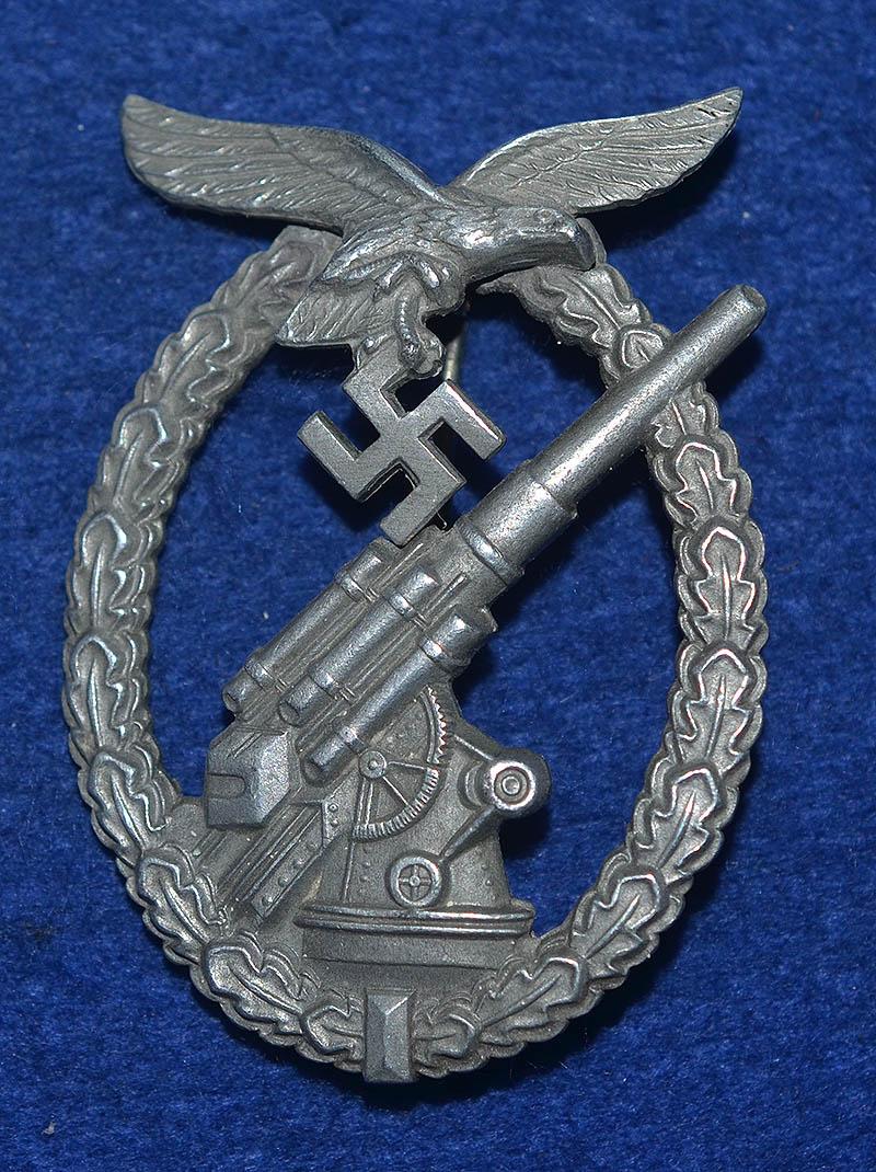 LUFTWAFFE FLAK BADGE BY GB.