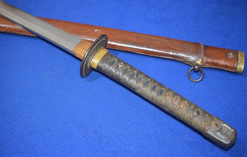 WW2 JAPANESE NAVAL MARINE LANDING OFICERS SWORD.