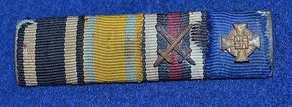 MEDAL RIBBON BAR FOR 4 AWARDS.