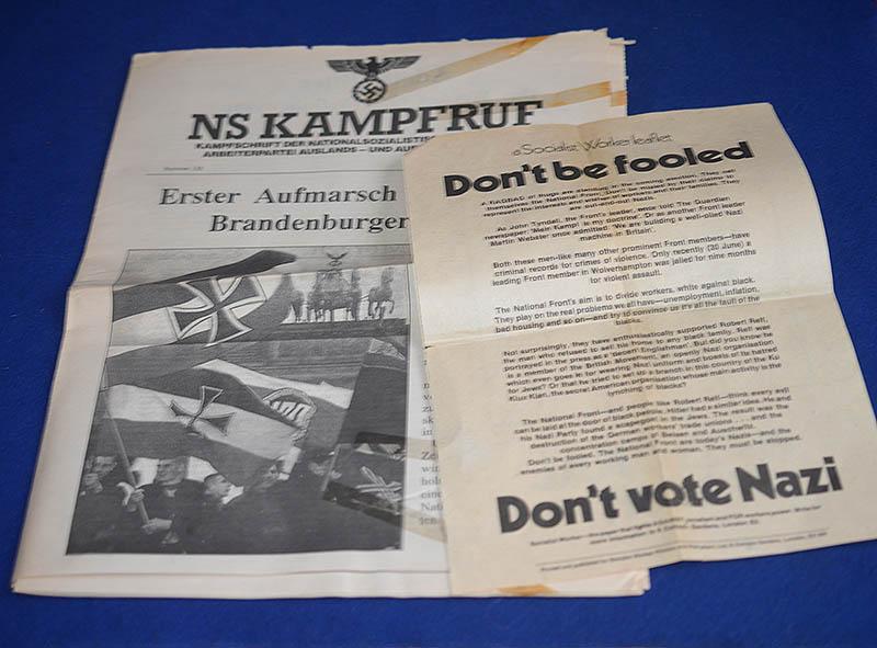 GERMAN NATIONAL SOCALIST NEWSPAPER DATED 2000.