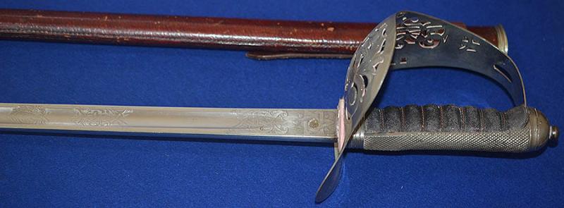 WW1 BRITISH INFANTRY PATTERN OFFICERS SWORD.