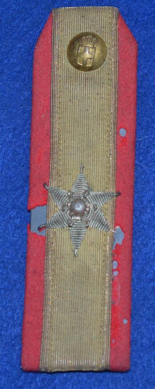 SINGLE WW2 ITALIAN OFFICERS DRESS SHOULDER STRAP.