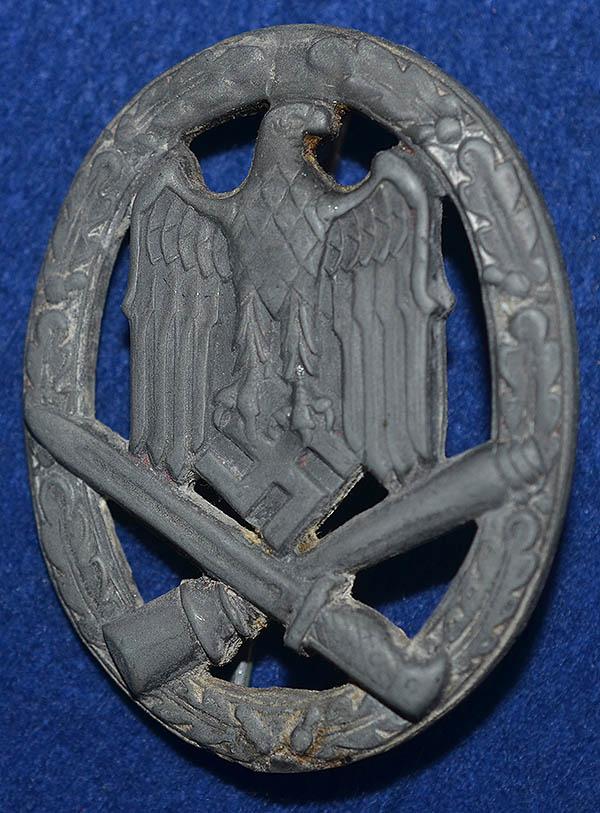 THIRD REICH GENERAL ASSAULT BADGE.