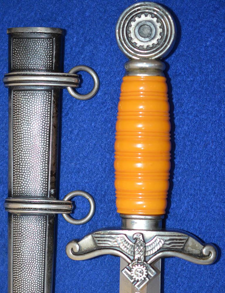 GERMAN TENO OFFICERS DAGGER BY EICKHORN.