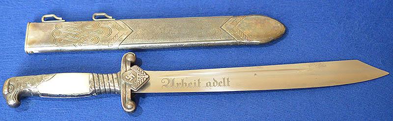 GERMAN RAD OFFICERS DAGGER BY WUSTHOF.
