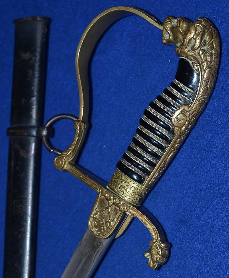 UNIQUE PROTYPE THIRD REICH ARMY CAVALRY OFFICERS SWORD BY HORSTER.