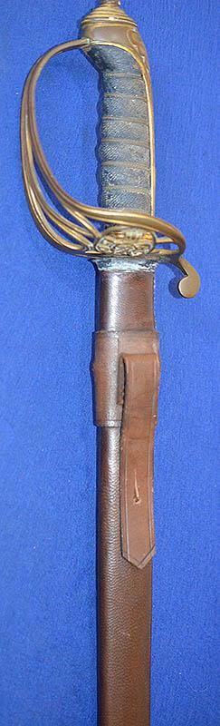 BRITISH VICTORIAN RIFLE BRIGADE OFFICERS SWORD.