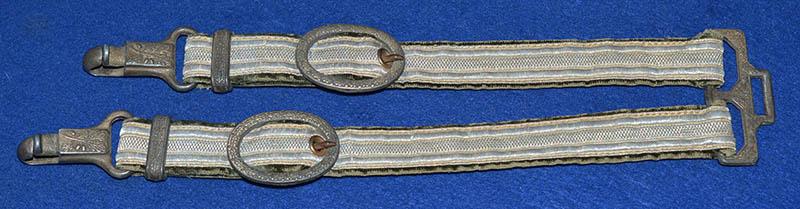 GERMAN WW2 ARMY OFFICERS DAGGER STRAPS, DELUXE QUALITY.