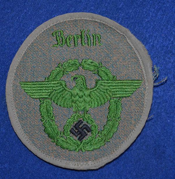 THIRD REICH BERLIN POLICE EAGLE.