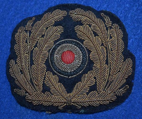 THIRD REICH NAVAL OFFICERS CAP COCKADE.