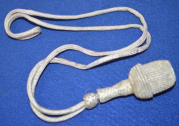 ARMY SILVER DAGGER KNOT.
