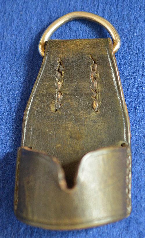 LEATHER HANGER FOR FORESTRY OR HUNTING DAGGER.