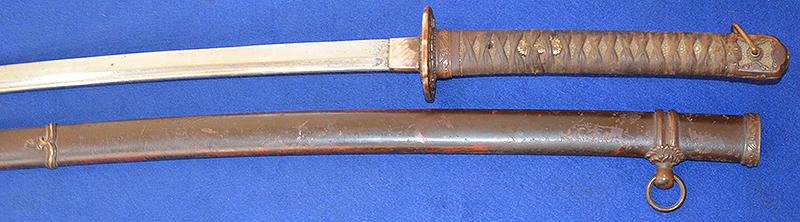 WW2 JAPANESE ARMY OFFICERS KATANA SWORD.