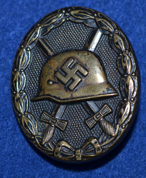 WW2 GERMAN WOUND BADGE IN BLACK