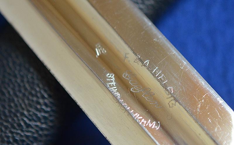 LUFTWAFFE OFFICERS SWORD BY HELBIG COMPLETE WITH HANGER.