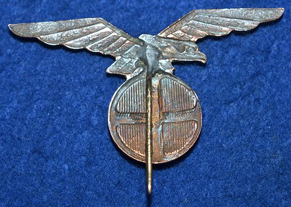 NORWEGIAN FASCIST NS CAP EAGLE.