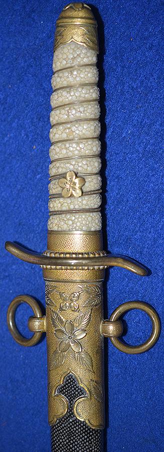 WW2 JAPANESE NAVAL OFFICERS DAGGER.