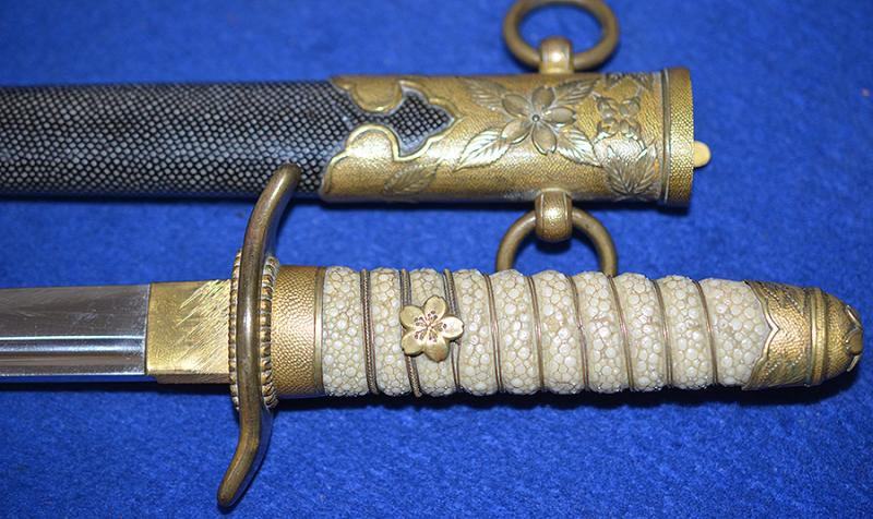 WW2 JAPANESE NAVAL OFFICERS DAGGER.