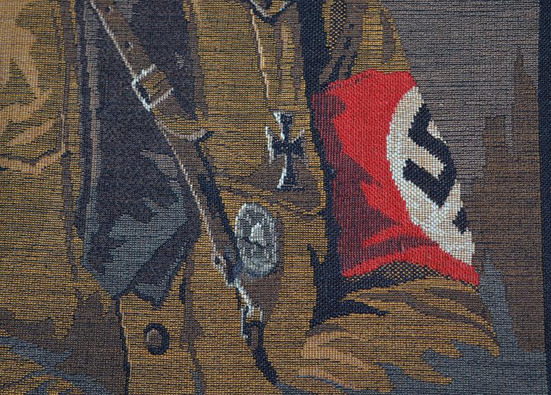 ADOLF HITLER EMBROIDERY PORTRAIT.