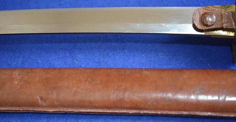 JAPANEASE WW2 ARMY OFFICERS SWORD WITH VERY OLD FAMILY BLADE.