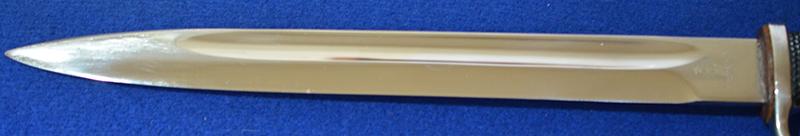 THIRD REICH LONG MODEL PARADE BAYONET BY PACK IN MINT UNISSUED CONDITION.