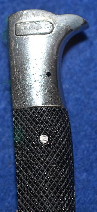 THIRD REICH MINIATURE PACK FACTORY ADVERTSING BAYONET AND SCABBARD.