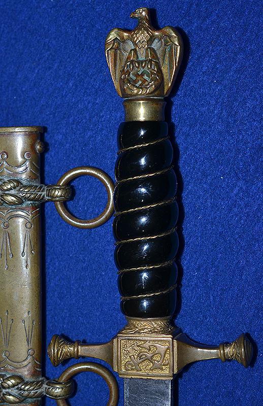 IMPERIAL / THIRD REICH NAVAL OFFICERS DAGGER.
