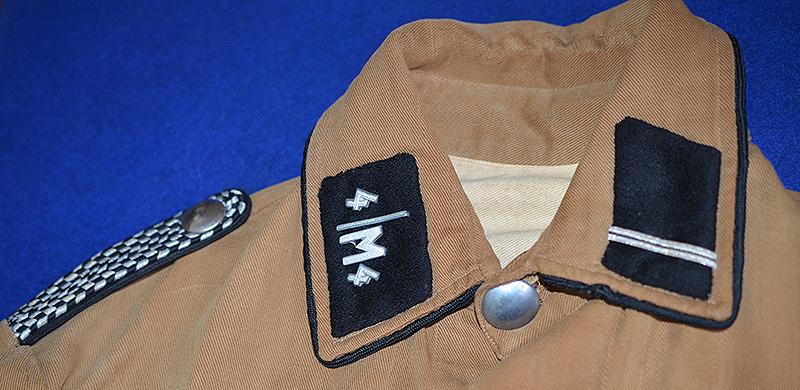 NSKK ENLISTED MANS BROWN SHIRT TUNIC.