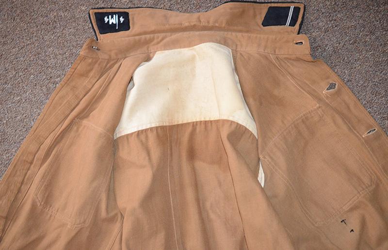 NSKK ENLISTED MANS BROWN SHIRT TUNIC.