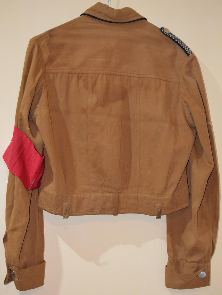 NSKK ENLISTED MANS BROWN SHIRT TUNIC.