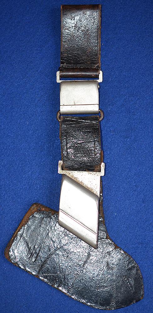 RAD ENLISTED MANS DAGGER HANGER AND MATCHING RARE BELT LOOP.