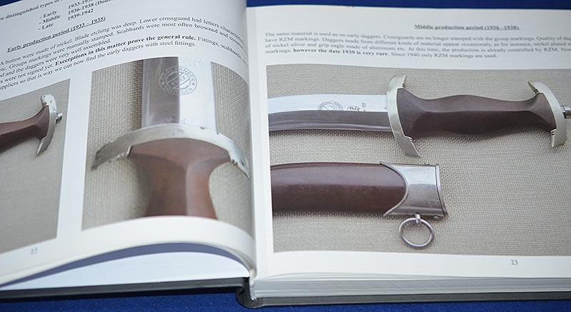 REFERENCE BOOK, THE SERVICE DAGGERS OF THE SA AND THE NSKK.